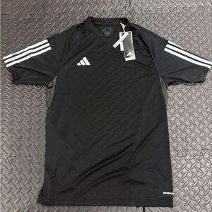 NWT Adidas Black Men’s soccer T-shirt
